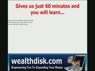 Wealthdisk Webinar Invitation