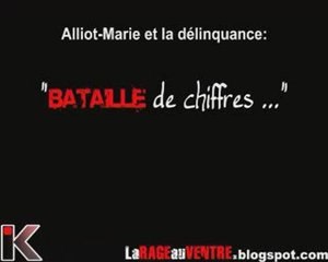 Alliot-Marie et la délinquance : "Bataille de chiffres"