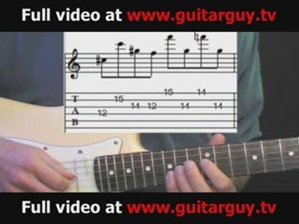 Guitar lessons - Guns 'N' Roses - Sweet Child 'O' Mine