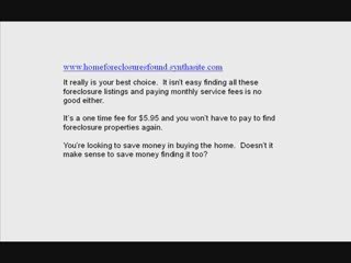 Foreclosure Listings