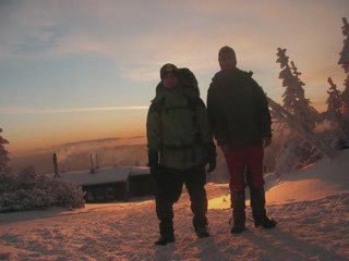 Východ slunce-Lysá hora