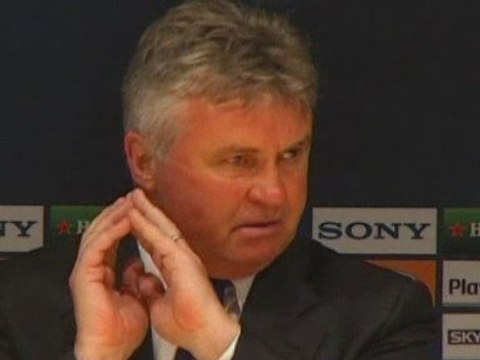Guus Hiddink despairs over Chelsea defeat