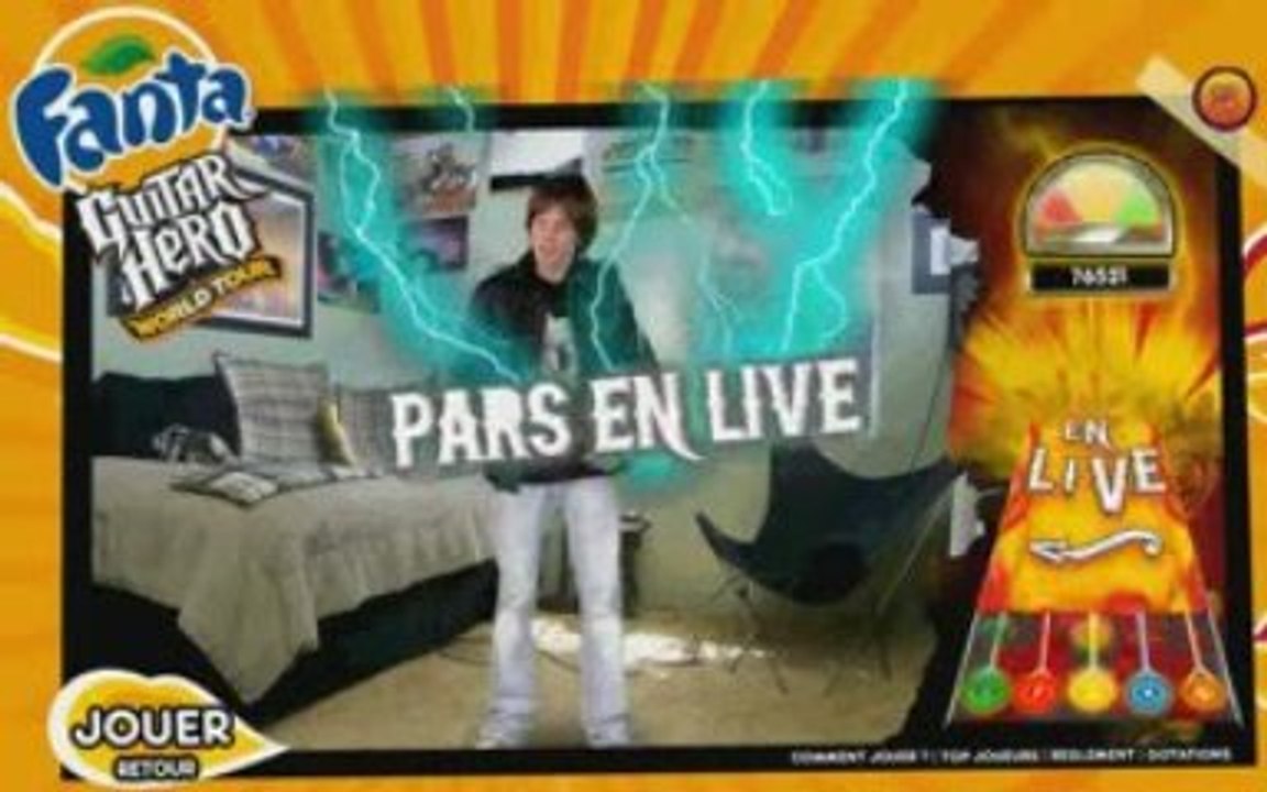 Fanta Guitar Hero Wolrd Tour OsefduNom Guitare 121908 poi...