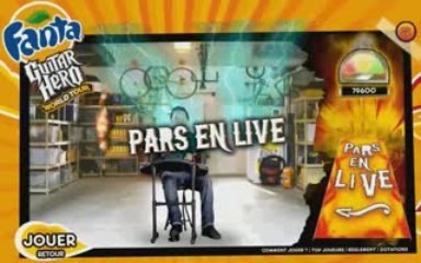 Fanta Guitar Hero Wolrd Tour Touf Batterie 116000 points
