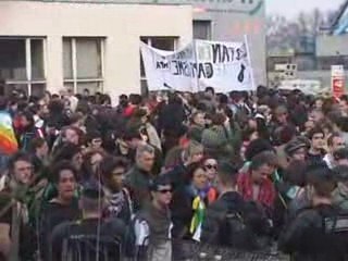 Manifestation Anti Otan Strasbourg