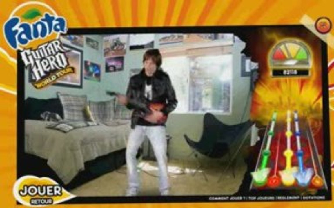 Fanta Guitar Hero Wolrd Tour Roteiro92 Guitare 125841 poi...