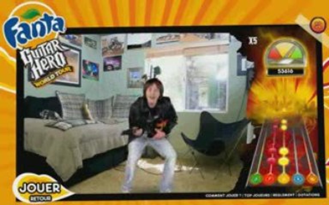 Fanta Guitar Hero Wolrd Tour Brutal722 Guitare...