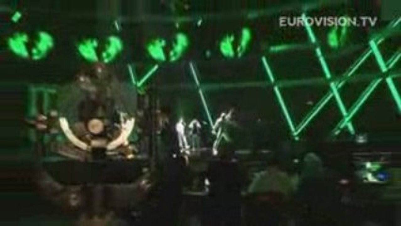 Petr Elfimov Belarus rehearsal at Eurovision 2009