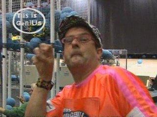 Attack celebs! Timmy Mallet and Big Bro's Nikki dodge balls