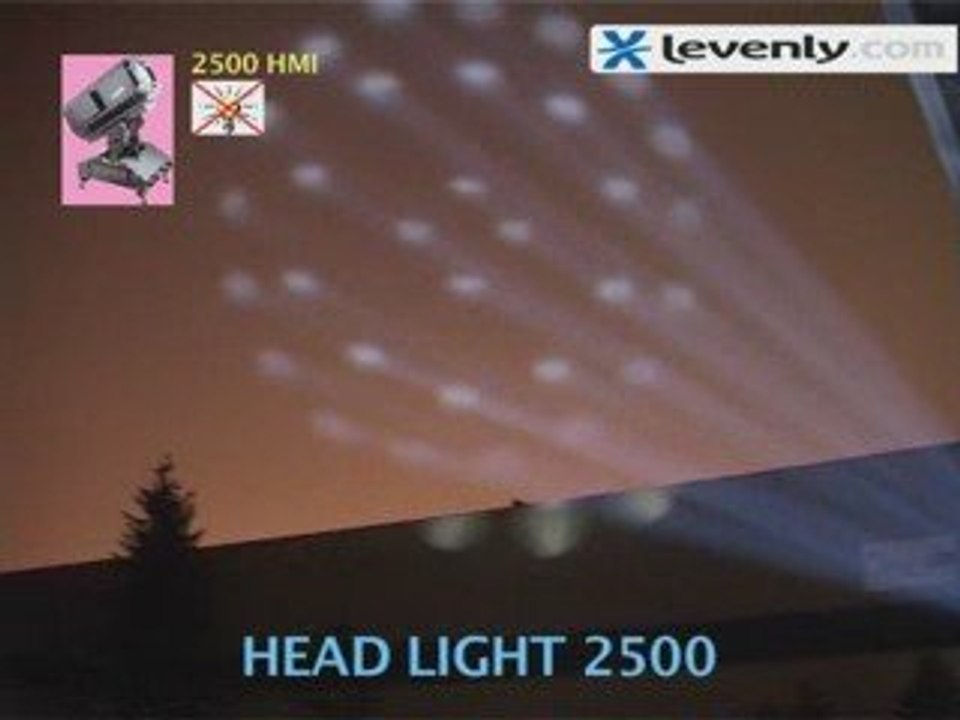 Projecteur Night HeadLight 2500 PEARL RIVER by Levenly.com