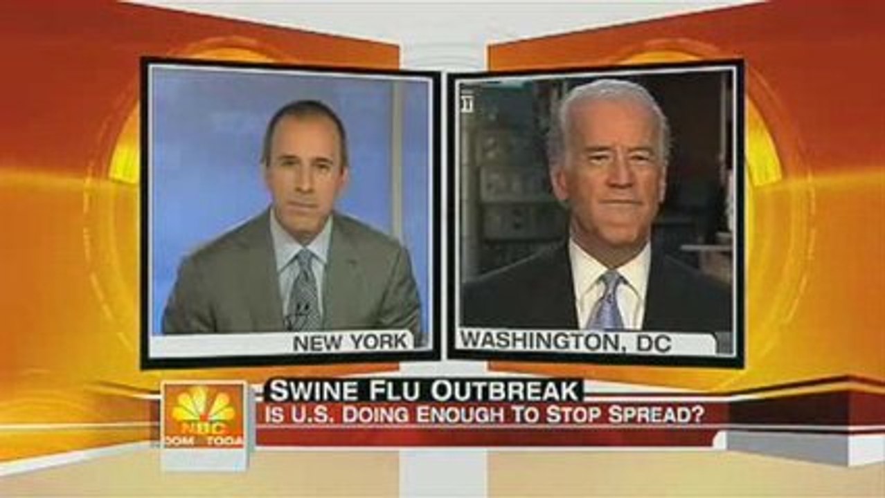 Biden warns Swine Flu not over yet
