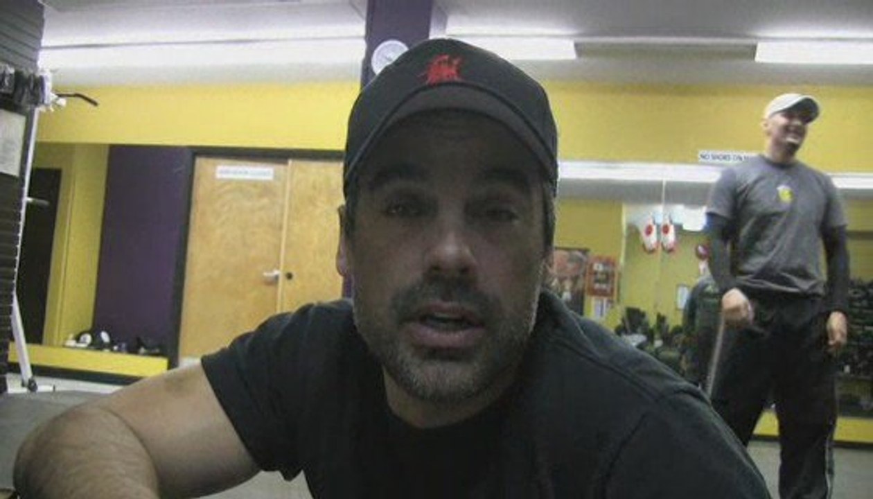 Icarus Movie - Stunt Preparation with Dolph Lundgren