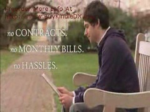 Kindle DX - New Wireless Reading Device - See It Here!