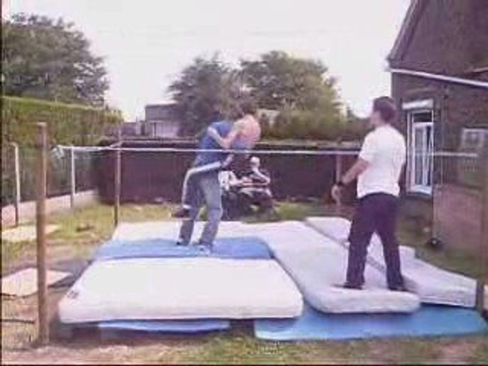 Wwa greg vs psyco table match  u.s championships