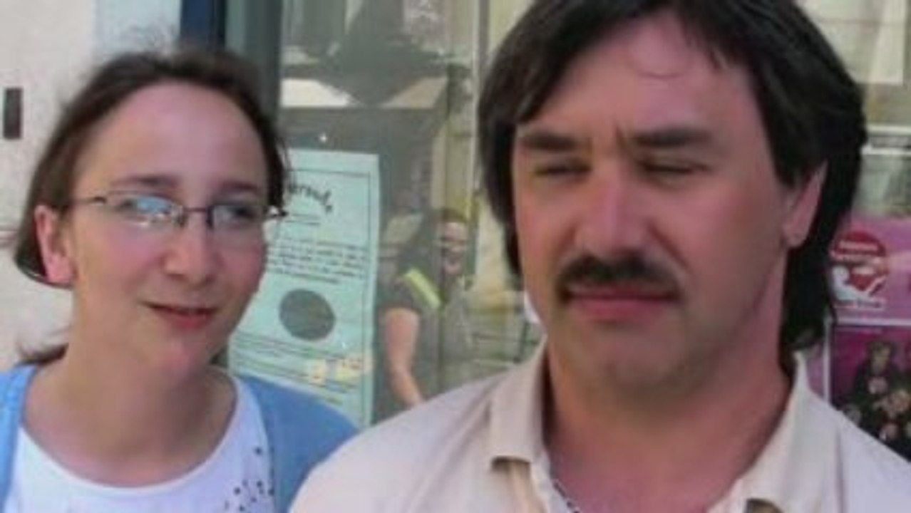 Bénévoles à la Feria d'Alès- Sophie et Jean-Marc