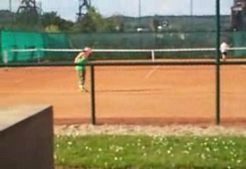 a 7 ans deja une star de tennis en lorraine