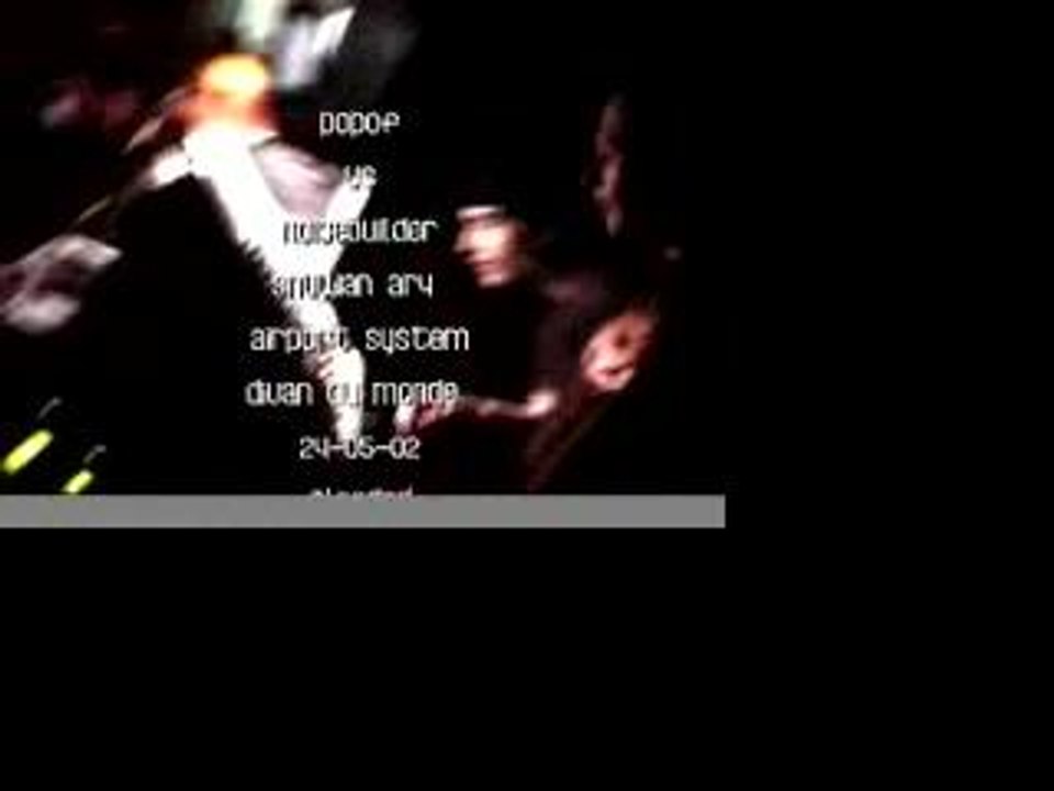 tekos Heretik  live Popof  Noisebuilder