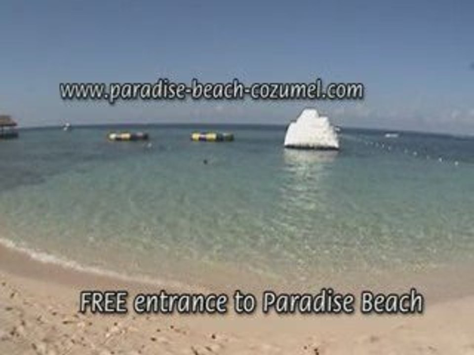 Paradise Beach Cozumel Mexico