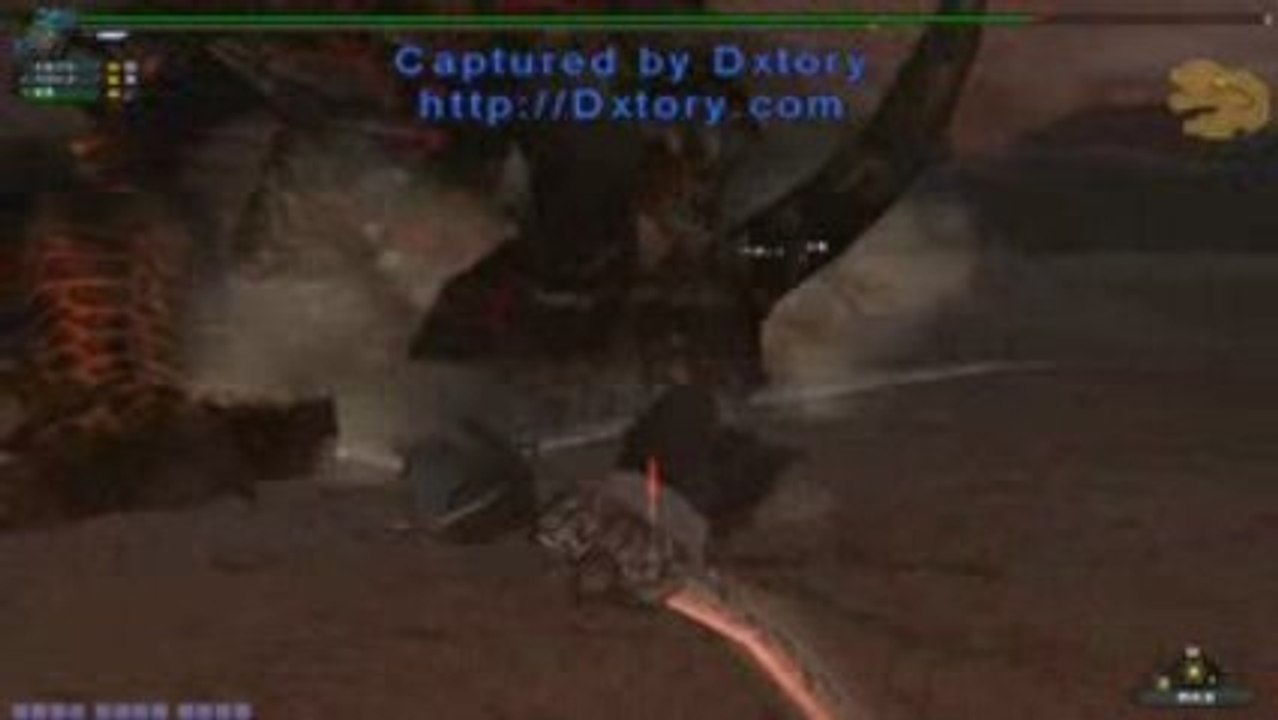 MHF アカムをへタレハンマーで挑戦してみた。