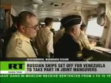 Russian warships head across Atlantic