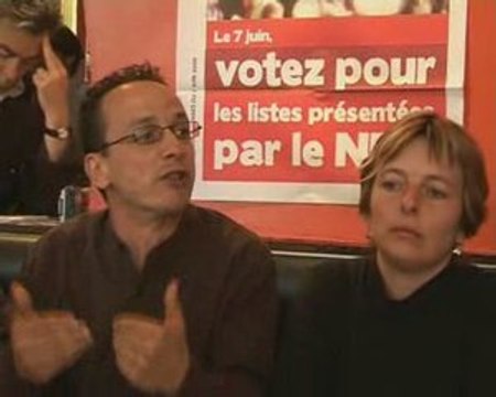 Conférence de presse du NPA 3ème partie