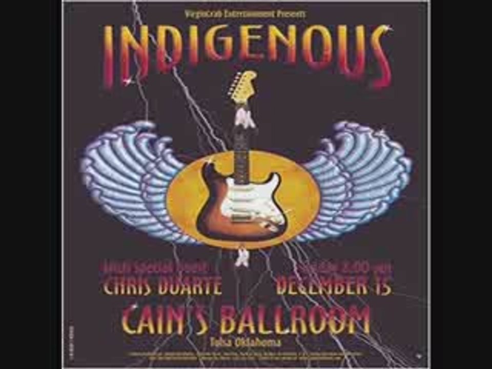 Indigenous Chris Duarte Drivin' South Live San Diego 2001