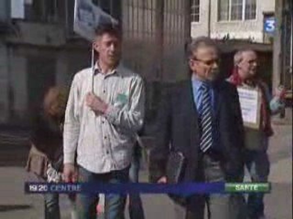 Grève à l'hôpital psychiatrique de Fleury-les-Aubrais