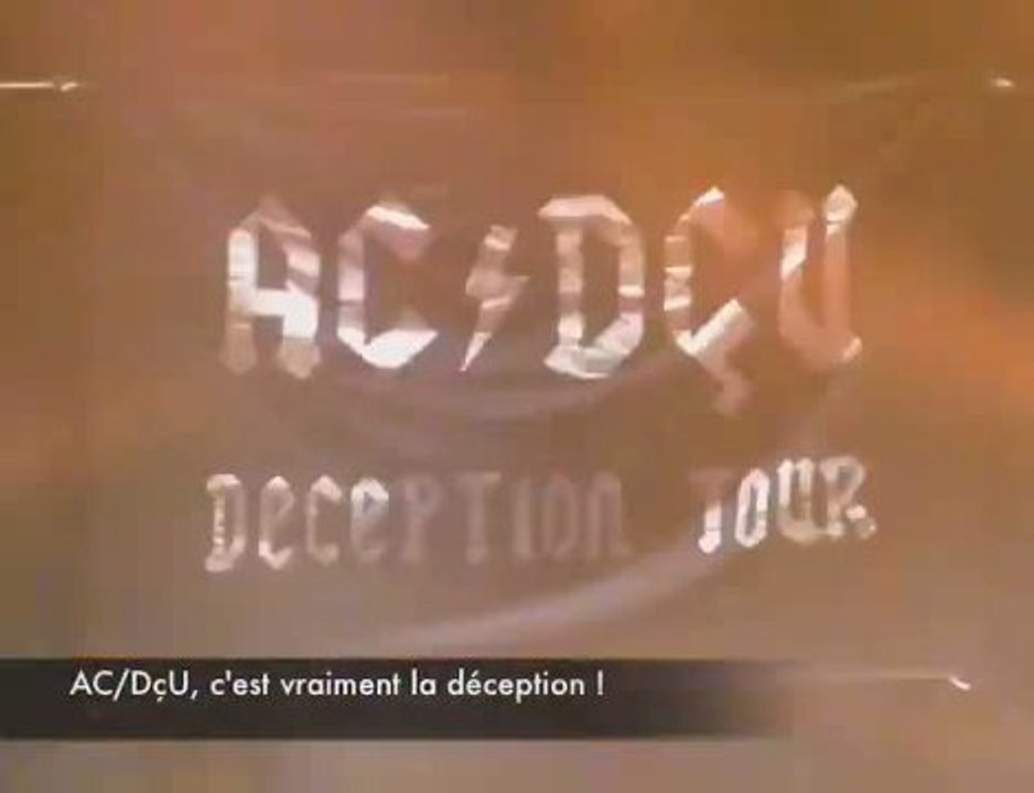 AC/DçU en concert au CCVL de Vichy