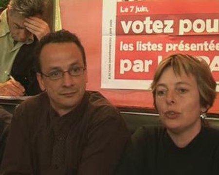 Laurence Debouard, tête de liste NPA région Ouest