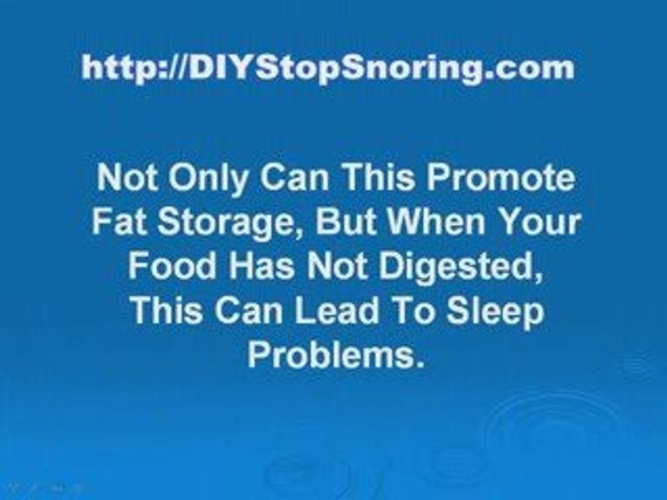 sleep problems