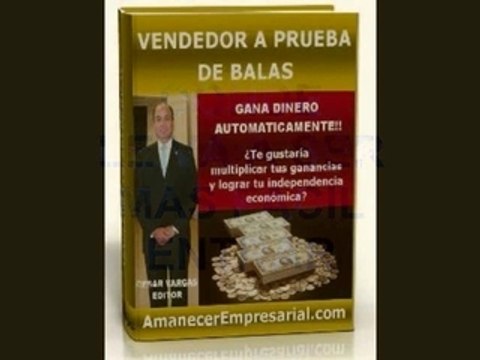 NEGOCIOS: DISTRIBUCION, VENTAS, VENDEDOR A PRUEBA DE BALAS