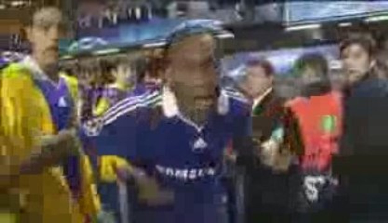 Drogba " It’s a disgrace,it’s a fucking disgrace "