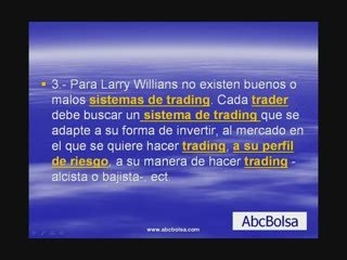 SISTEMAS DE TRADING LAS REGLAS DE LARRY WILIAMS