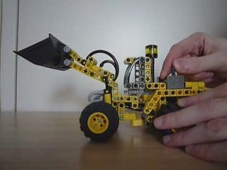 Lego Technic : Modification du set 8453 en pneumatique
