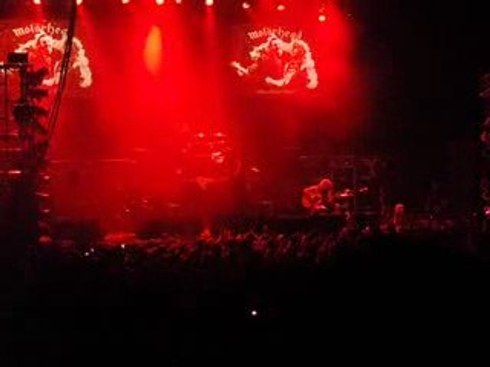 Motorhead live Zénith 28/11/08: Whorehouse blues