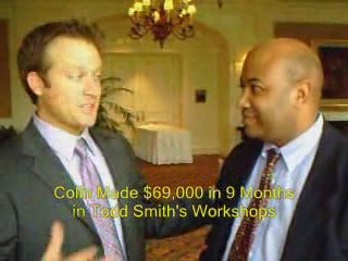 Colin Egbert Testimonial for Wealth Coach, Todd Smith