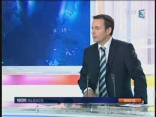 Villiers est l'invité de France 3 Alsace le 6 mai 2009