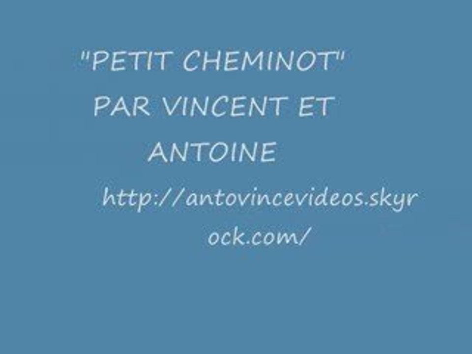 Projet petit cheminot