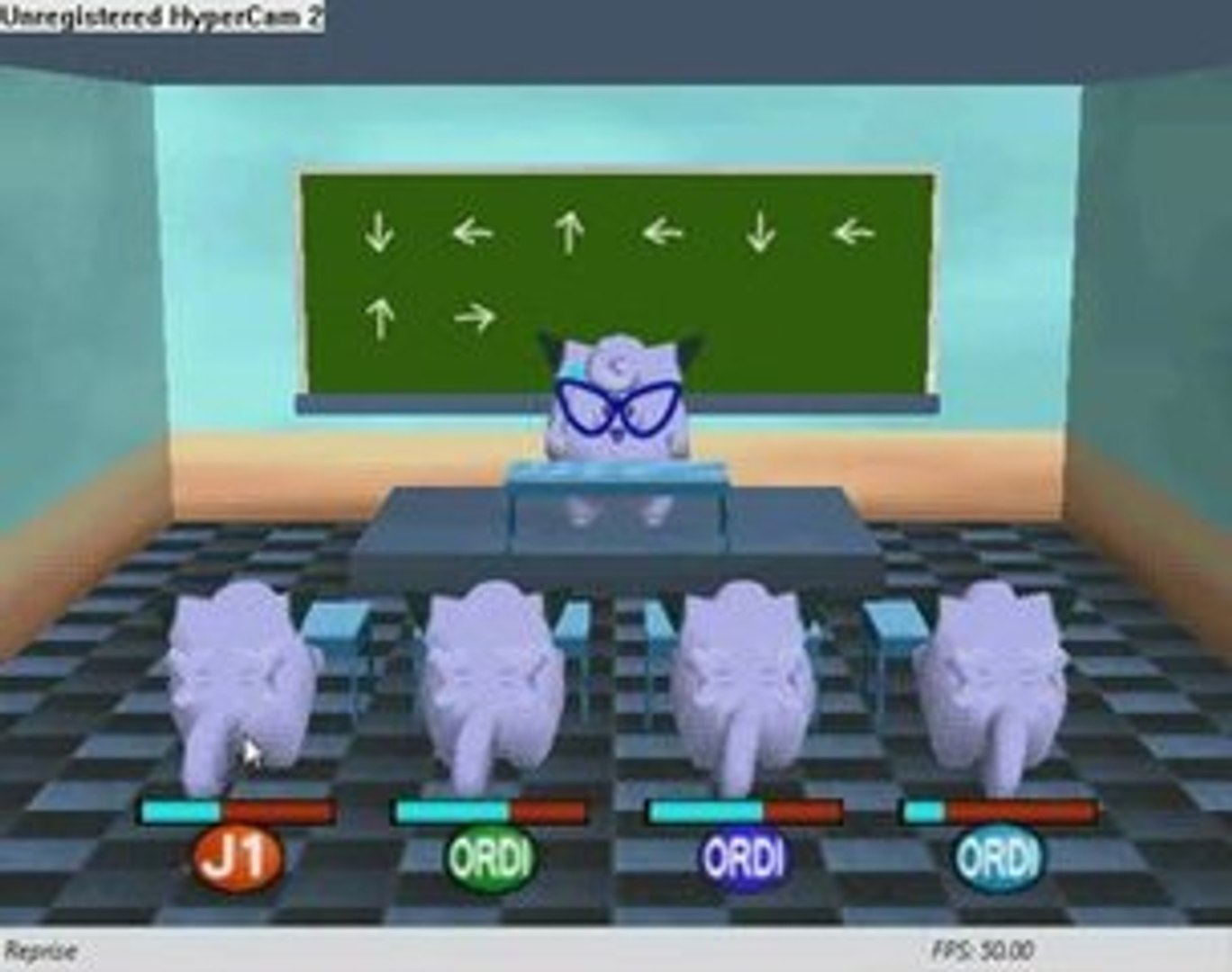 Les mini-jeux du Club Junior dans Pokemon Stadium