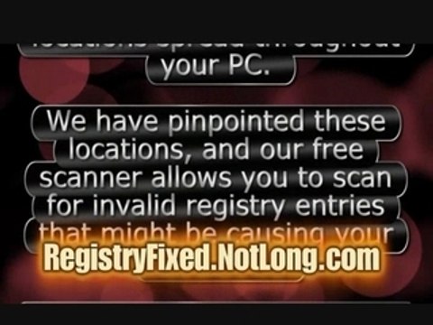 Windows XP Registry Error - This Software will Fix It