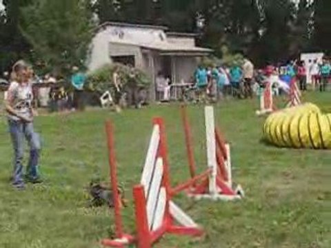 8.05.09 fete du chien eyragues biki et les chevaux