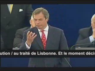 Nigel Farage dénonce un Parlement Européen anti-démocratique