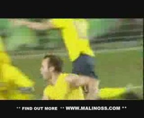 •• Andres Iniesta Goal ••  Chelsea - Barcelona /  06-05-2009