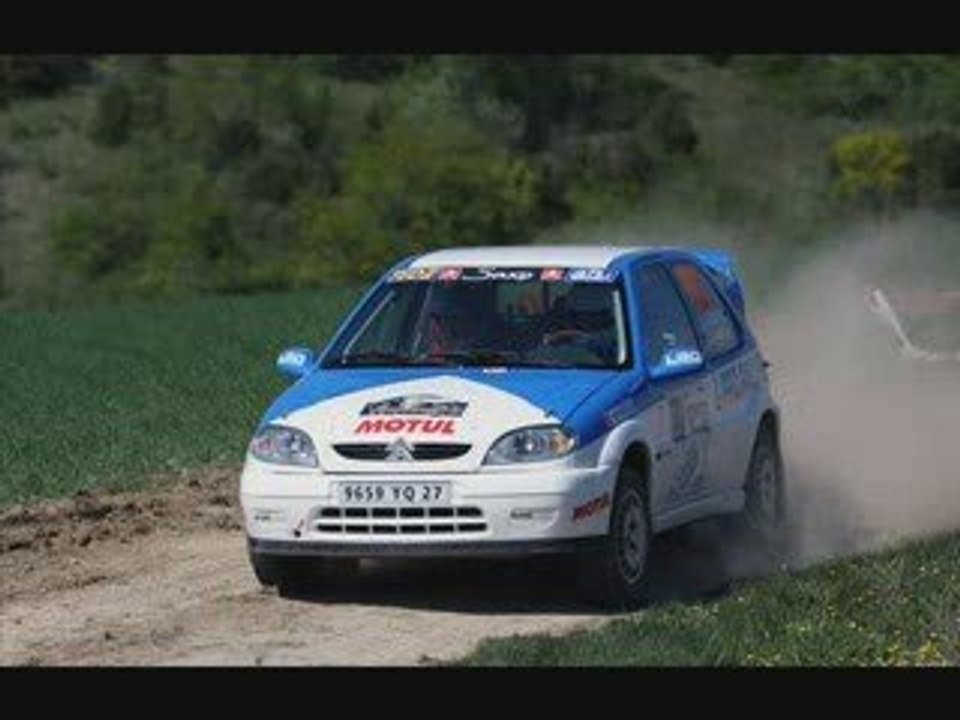 Julien Fouques premier rallye! (terre d'auxerre es 10)