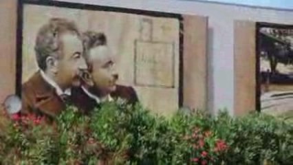 Fresque dédiée aux frères Lumière