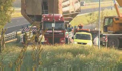 Molen de Haan verhuist naar Abbekerk