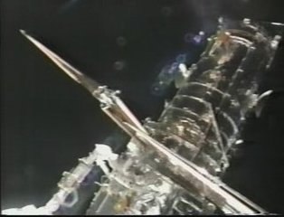 NASA UFOs fly-by Hubble Telescope