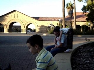 Stanford University walk