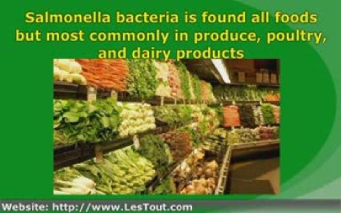 Salmonella Signs and Symptoms