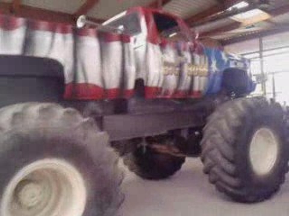 monster truck au salon du tuning